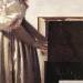 Lady Standing at a Virginal (detail)